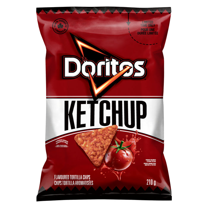 Doritos Ketchup Flavoured Tortilla Chips, 210-g
