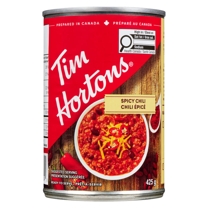 Tim Hortons Chili épicé, 425 g