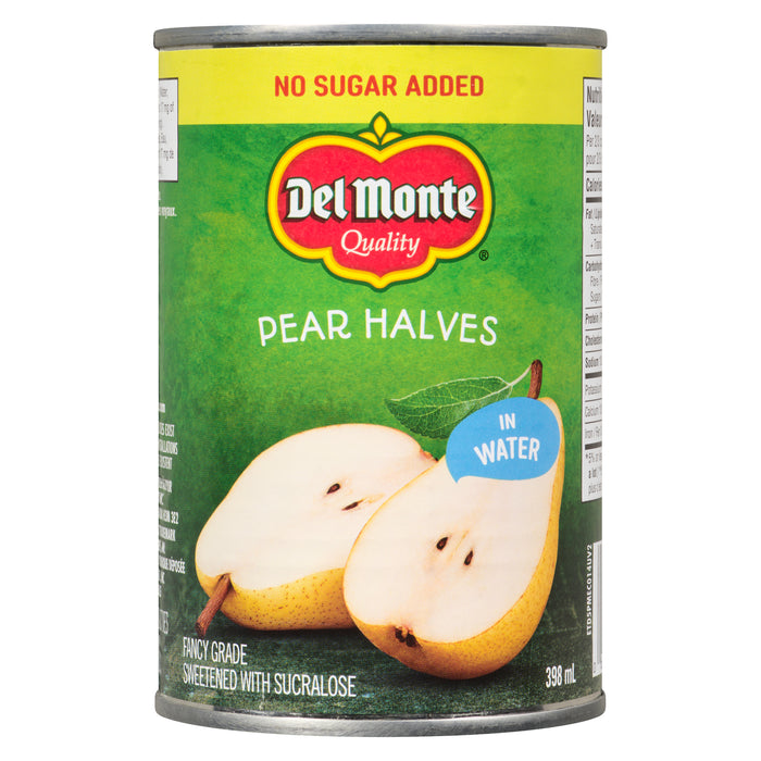 Del Monte Pear Halves in Water, 398 ml