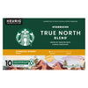 Emballage de 10 dosettes K-cups de café moulu de torréfaction blonde Mélange nordique de Starbucks - 120g