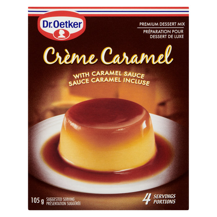 Dr. Oetker Crème Caramel Premium Dessert Mix with Caramel Sauce - 105g