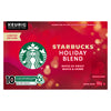 Starbucks Café Moulu Torréfaction Moyenne Mélange des Fêtes K-Cup, Emballage de 10, 115 g