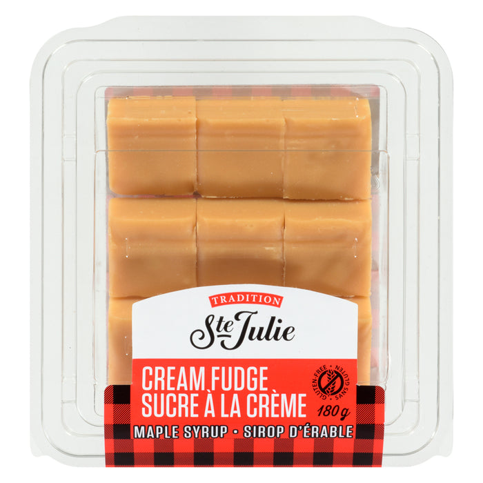 Fudge à la crème au sirop d'érable Ste Julie - 180 g