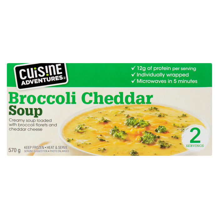 Cuisine Adventures Broccoli Cheddar Soup - 570g