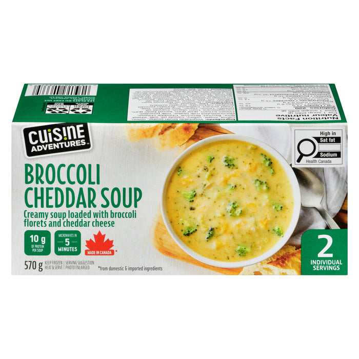 Cuisine Adventures Broccoli Cheddar Soup - 570g