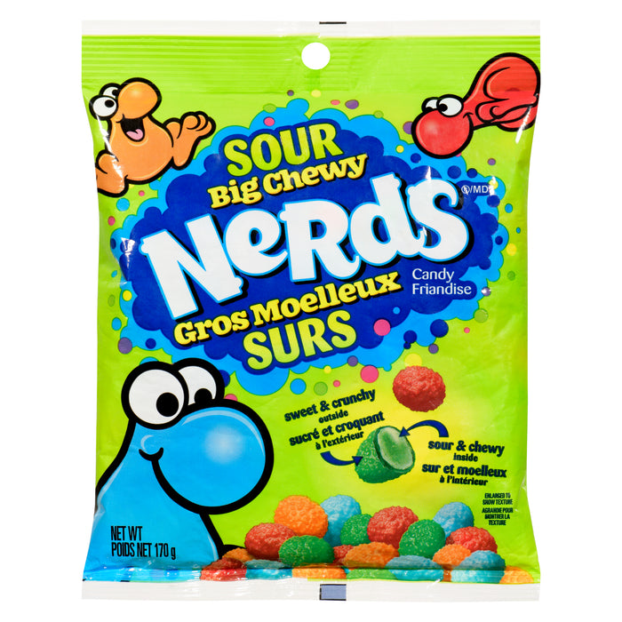 Nerds Big Chewy Sour Candies, 170 g