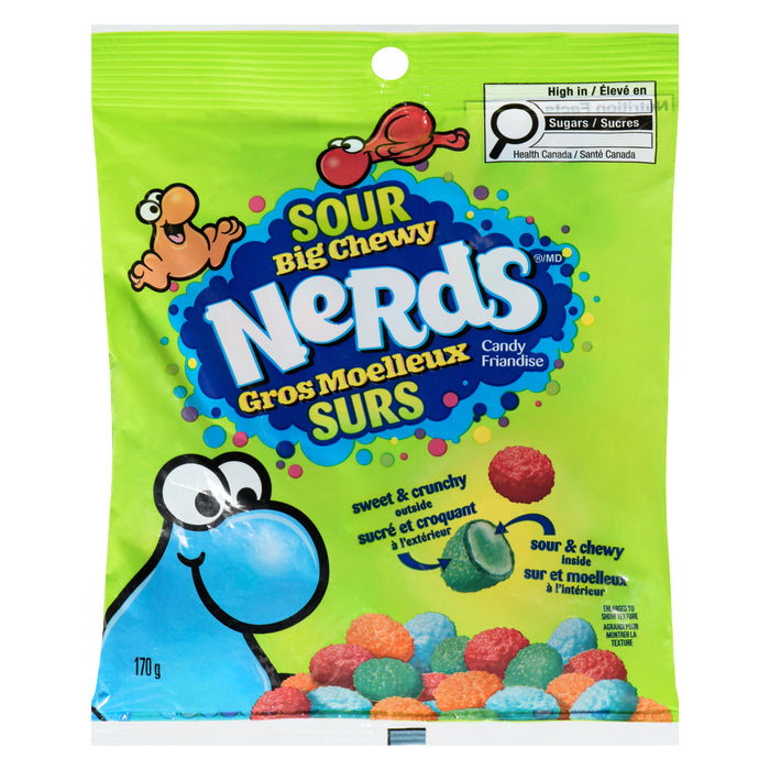 Nerds Big Chewy Sour Candies, 170 g