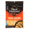Black Diamond Fromage Naturel Râpé Tacos & Nachos 29 % M.G., 320-g