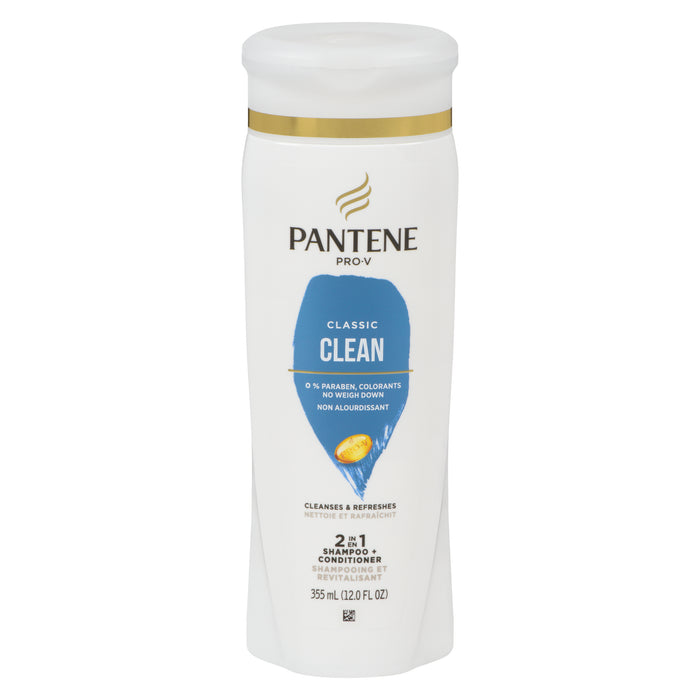 Pantene Pro-V Classic Clean 2 in 1 Shampoo and Conditioner