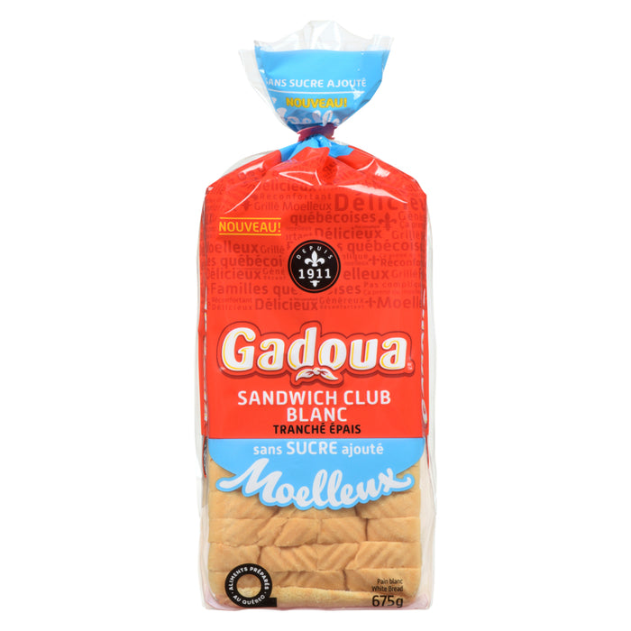 Gadoua Sandwich White Bread, 675 g