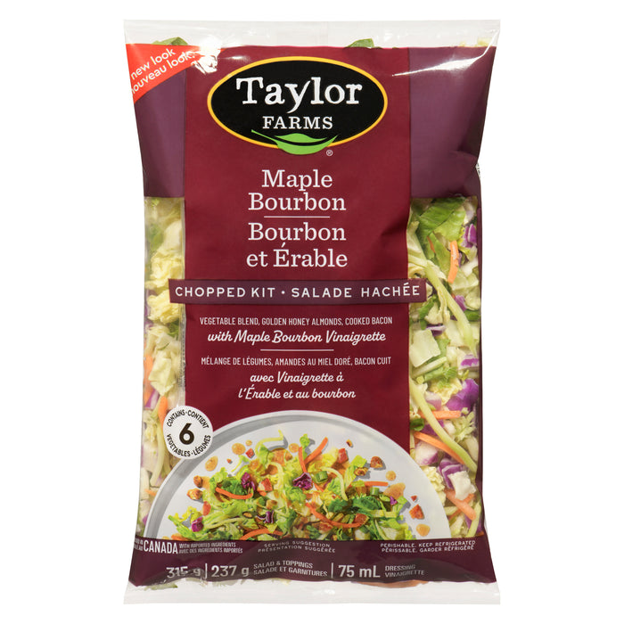 Taylor Farms Maple Bourbon Chopped Salad Kit, 315 g