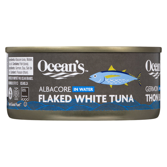 Ocean's Flaked White Tuna Albacore in Water, 170 g