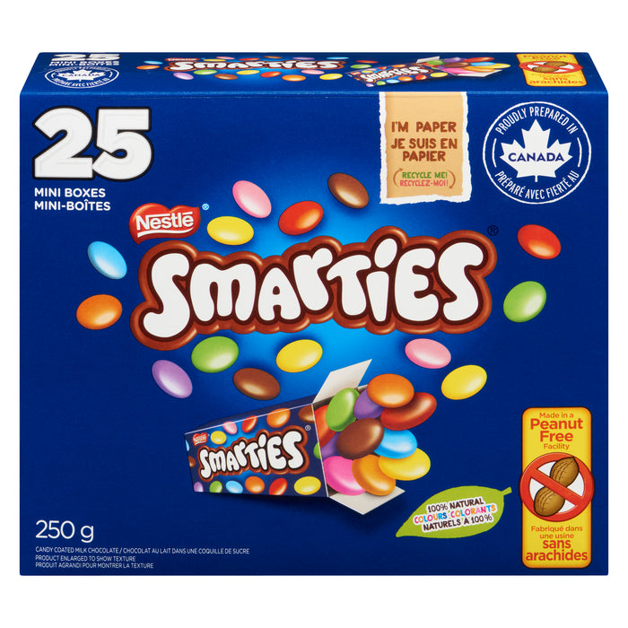 Nestle Smarties Snack Size, 25-Pack