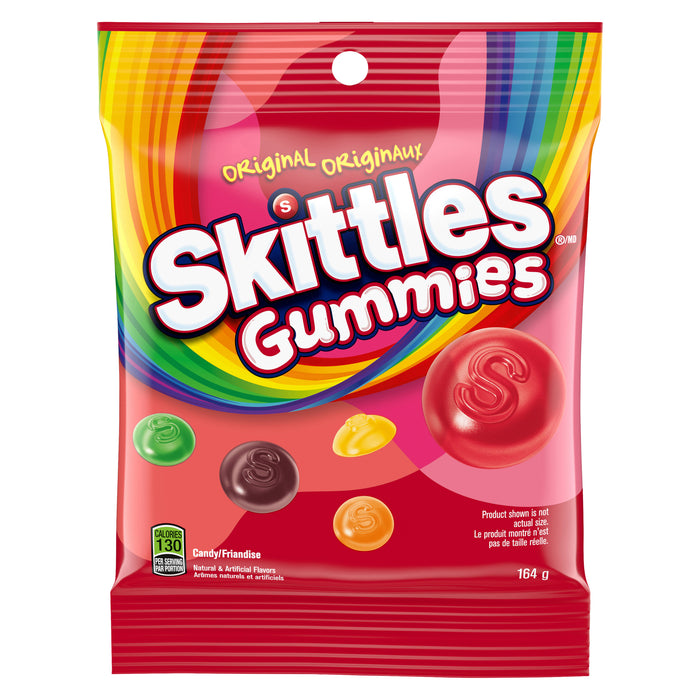 Bonbons gélifiés Skittles original, 164g