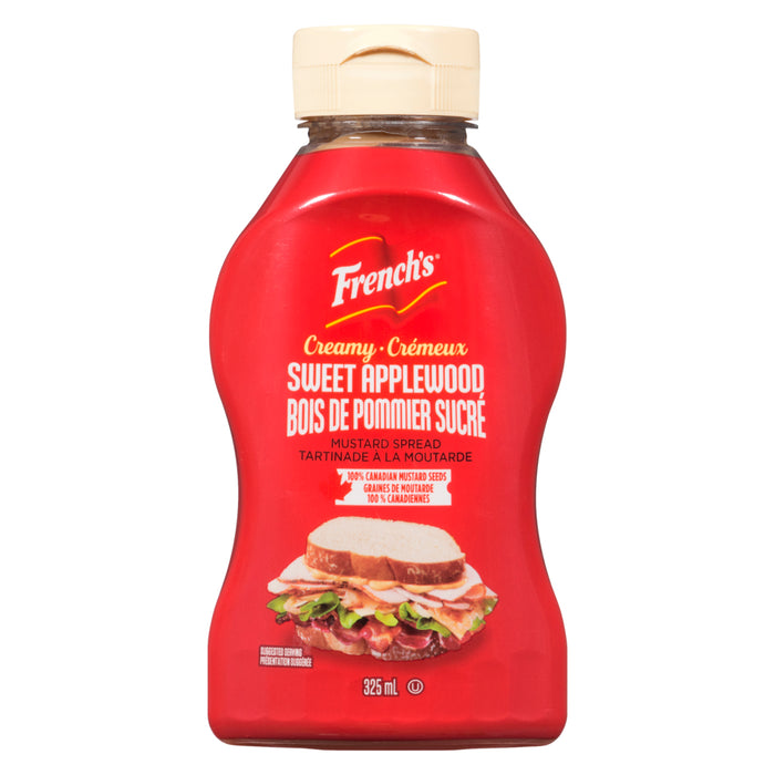 French's Tartinade à la Moutarde Bois de Pommier Sucré, 325-ml