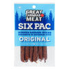 Great Canadian Meat Summer Sausage Sticks Original 6 -Pack, 150 g