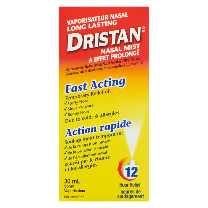 Dristan Spray Long Lasting Nasal Mist, 30-ml