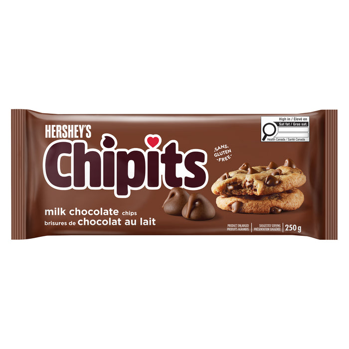 Brisures de chocolat au lait Chipits Hershey's, 250 g