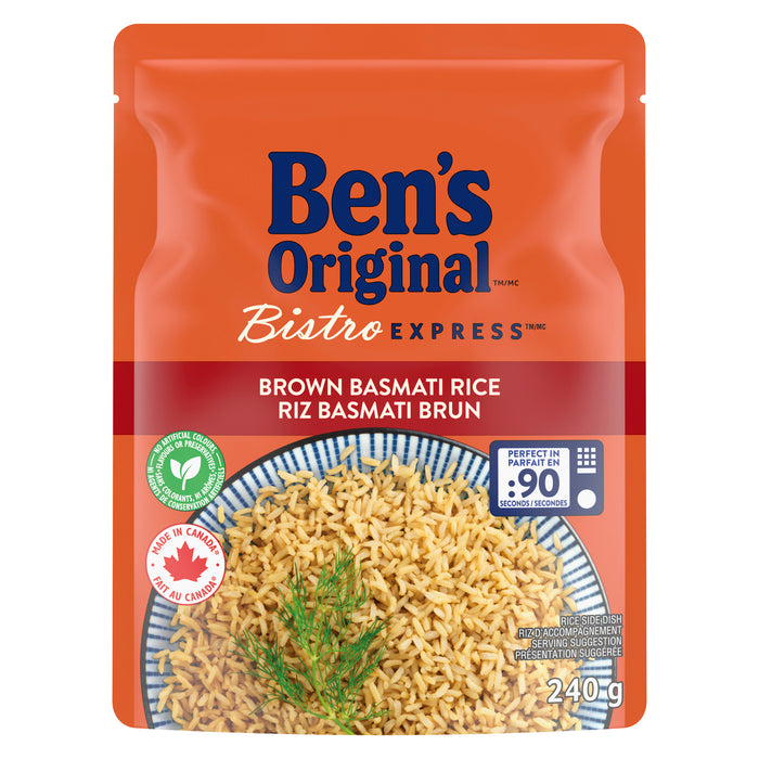 Uncle Bens Bistro Express Brown Basmati Rice, 240-g
