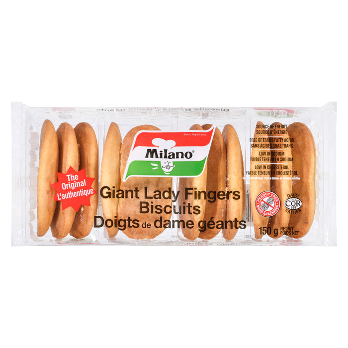 Milano Biscuits Giant Lady Fingers the Original, 150-g