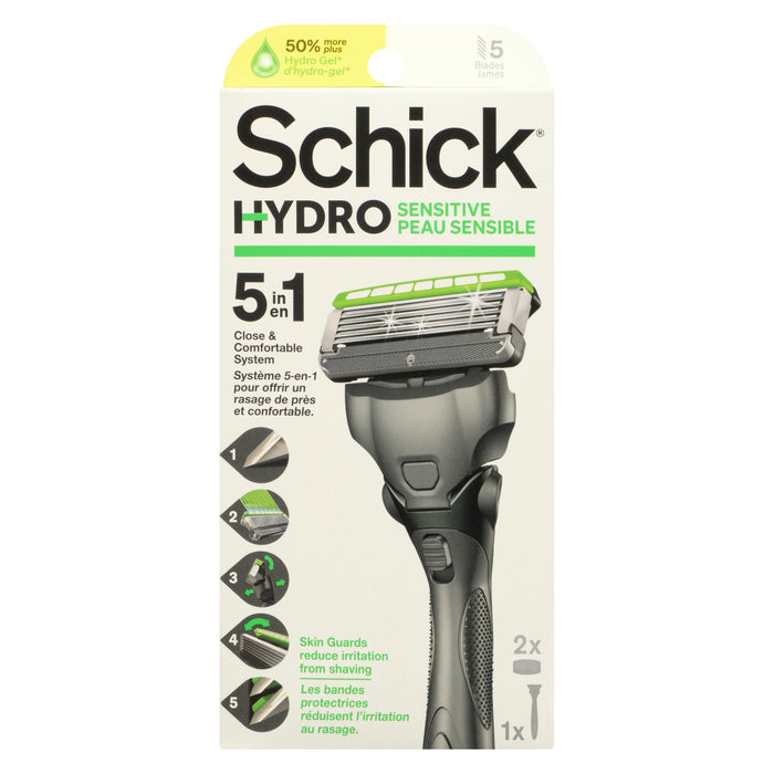 Schick Hydro Sensitive 5 Blades Razor