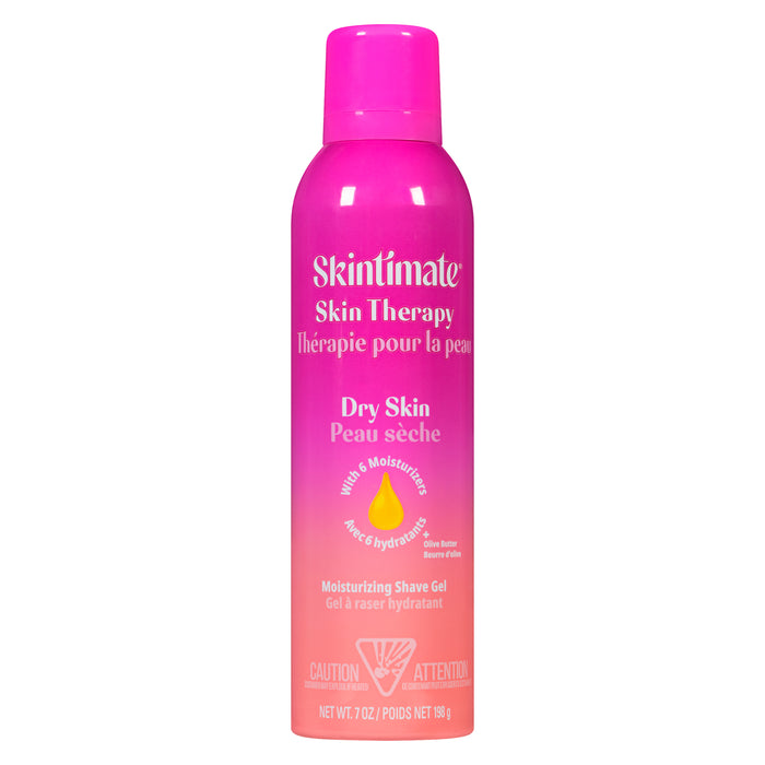 Skintimate Thérapie pour la Peau Gel à Raser Hydratant Peau Sèche, 198 g