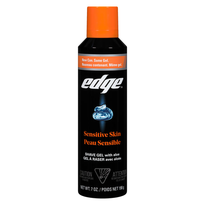 Edge Gel à Raser avec Aloès Peau Sensible, 198 g
