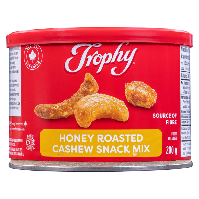 Trophy Honey Roasted Cashew Snack Mix, 200-g