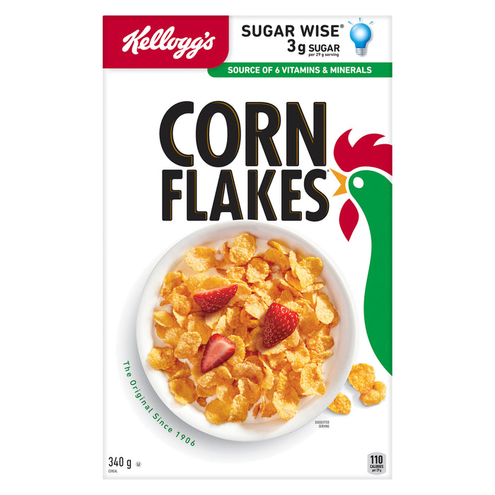 Céréales Corn Flakes Kellogg's - 340 g