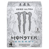 Monster Energy Boisson Énergisante Zero Ultra, emb. de 4, 473 ml
