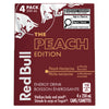 Red Bull The Peach Edition boisson énergisante pêche-nectarine, emb. de 4, 250 ml
