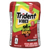 Trident Vibes Sour Patch Kids Gomme Sans Sucre Framboise Rouge 40 Morceaux