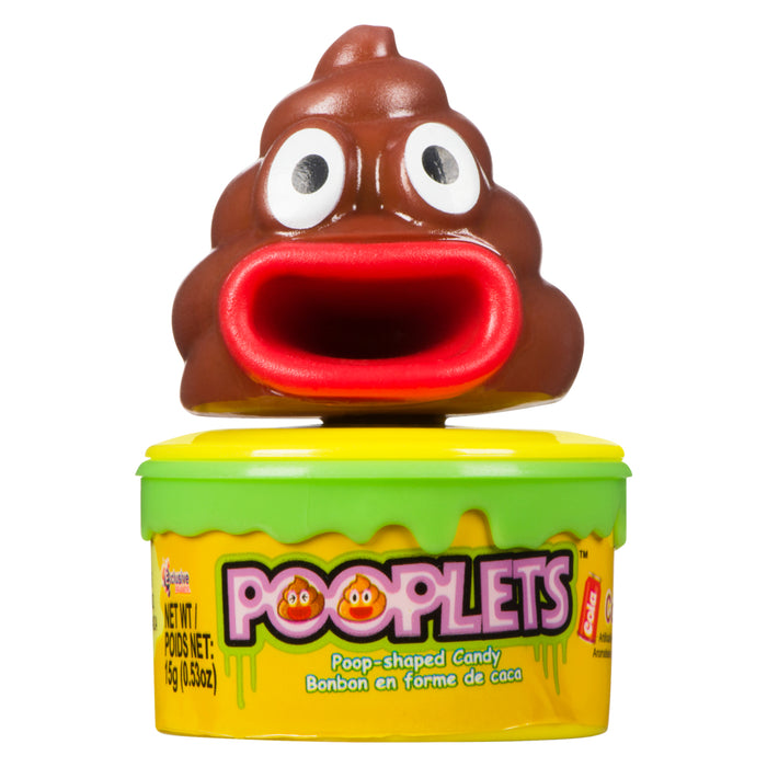 Pooplets Bonbon en Forme de Caca Cola, 15-g