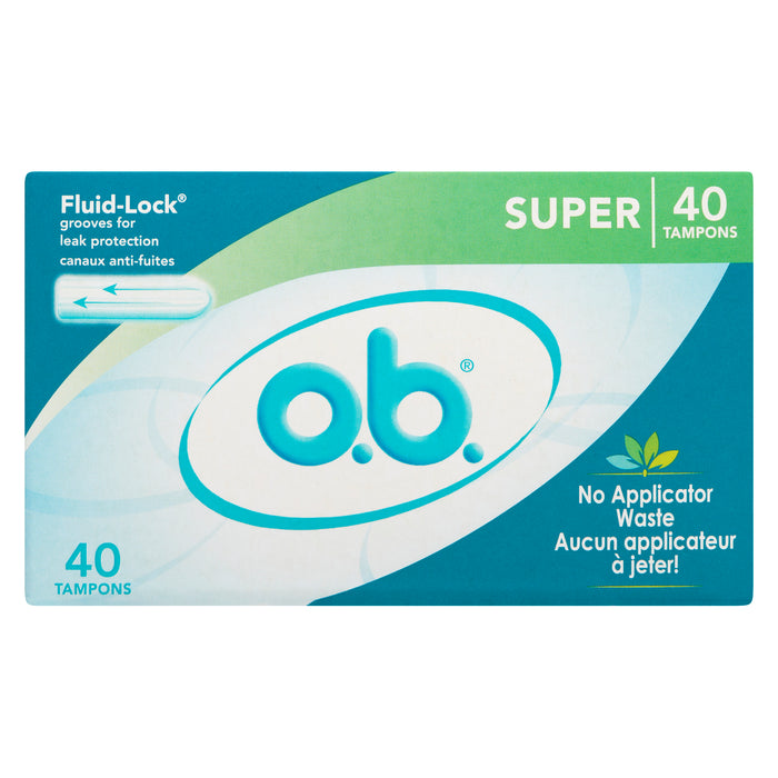 o.b. Super Tampons, 40-Pack