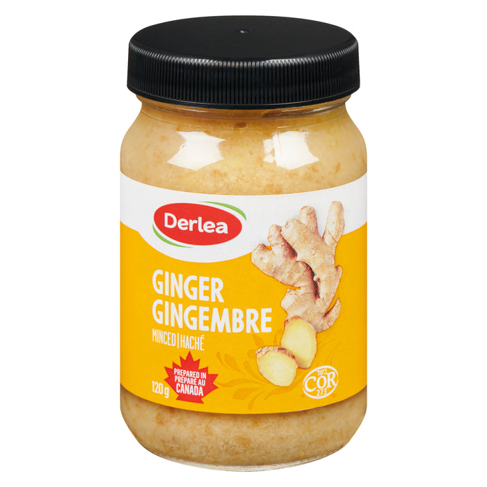 Derlea Foods Gingembre Haché, 120 g