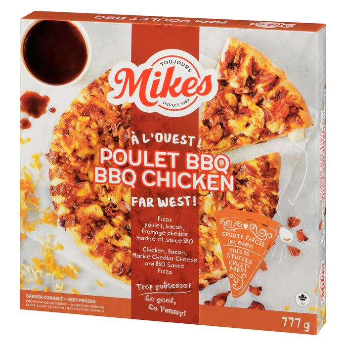 Mikes pizza poulet bbq, 777 g