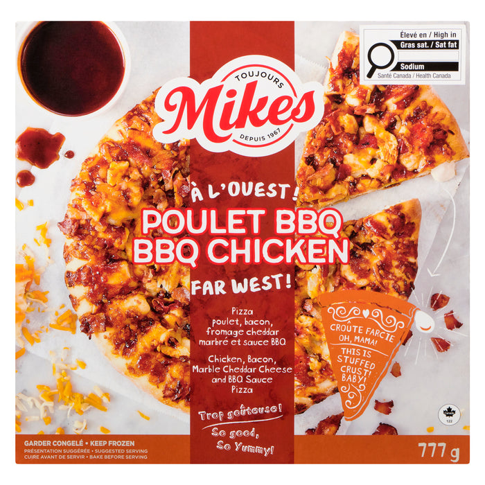 Mikes BBQ Chicken Pizza, 777-g