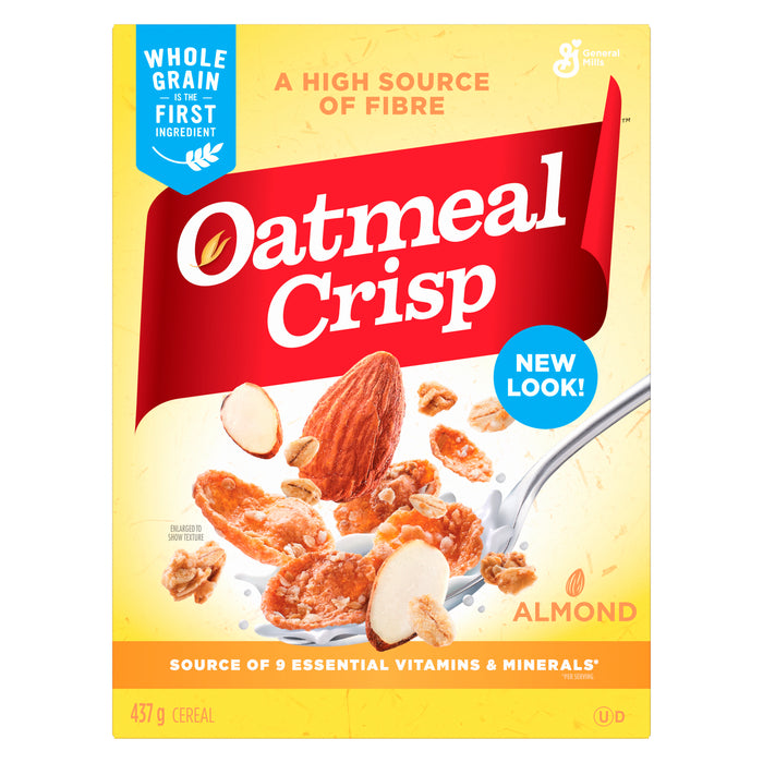 Oatmeal Crisp Almond Cereal, 437-g