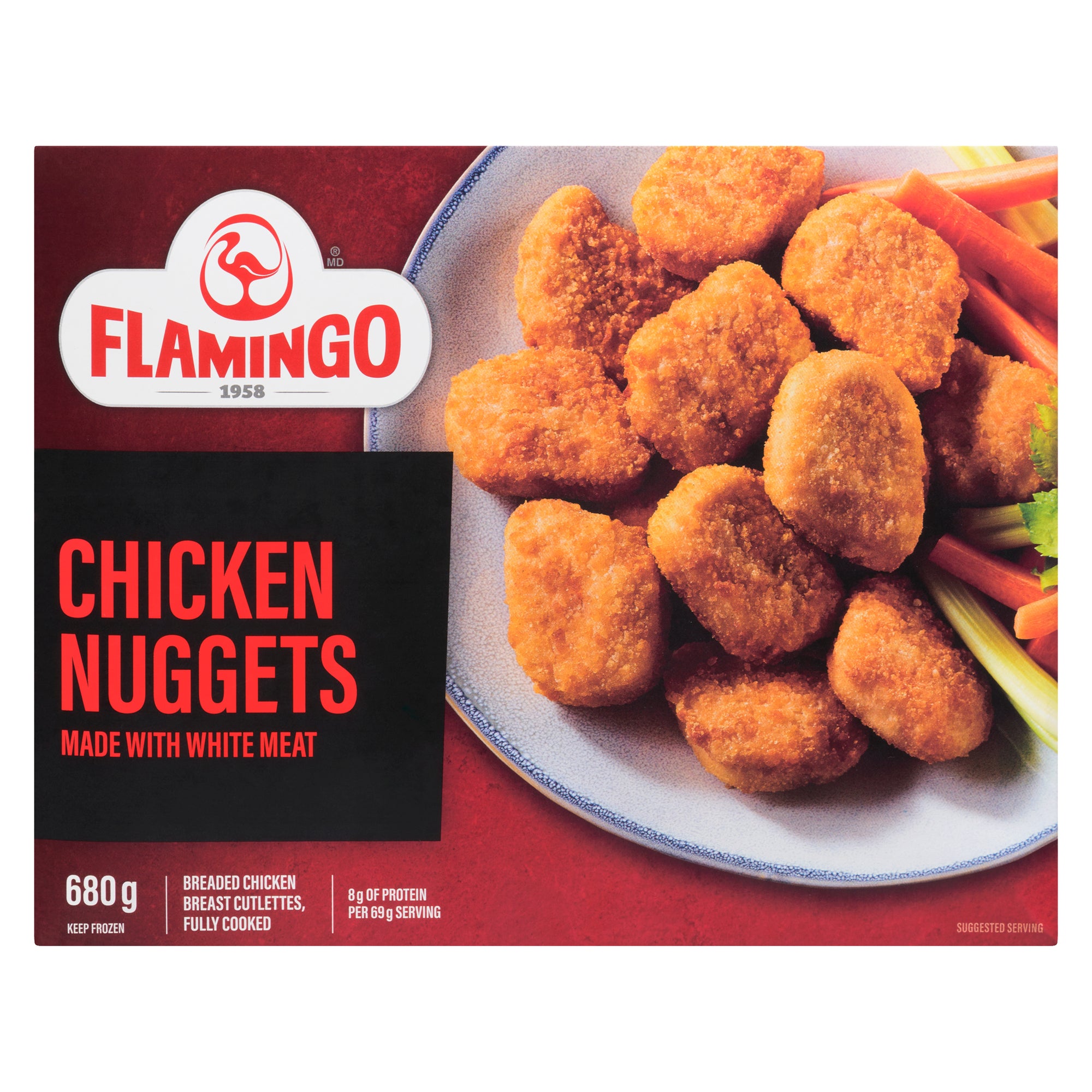 Flamingo Chicken Nuggets, 680g Giant Tiger