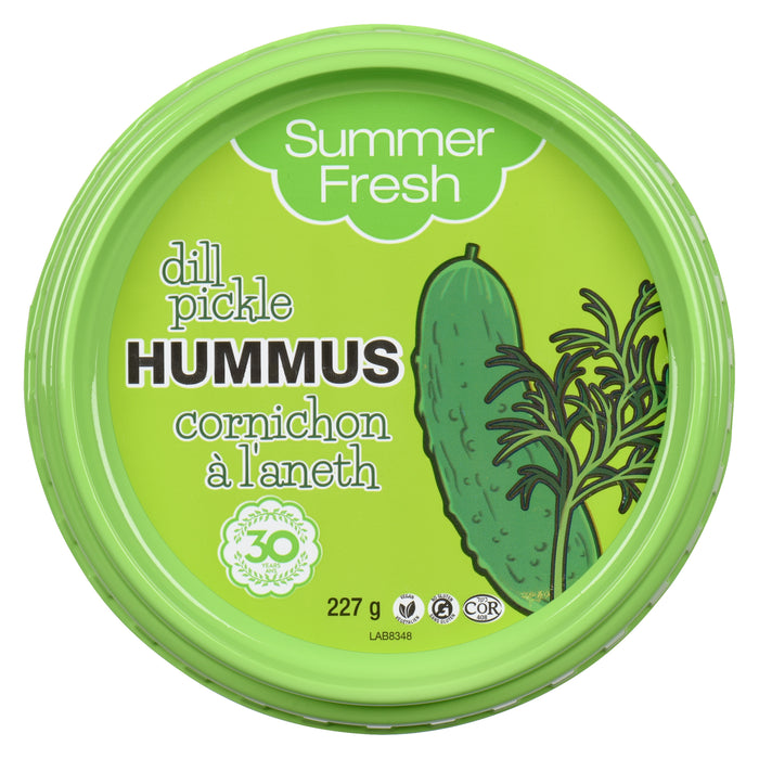 Summer Fresh Dill Pickle Hummus, 227-g