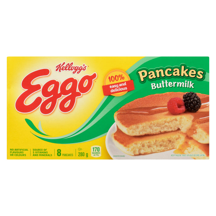 Crêpes au babeurre Kellogg's Eggo, emb. de 8, 280 g