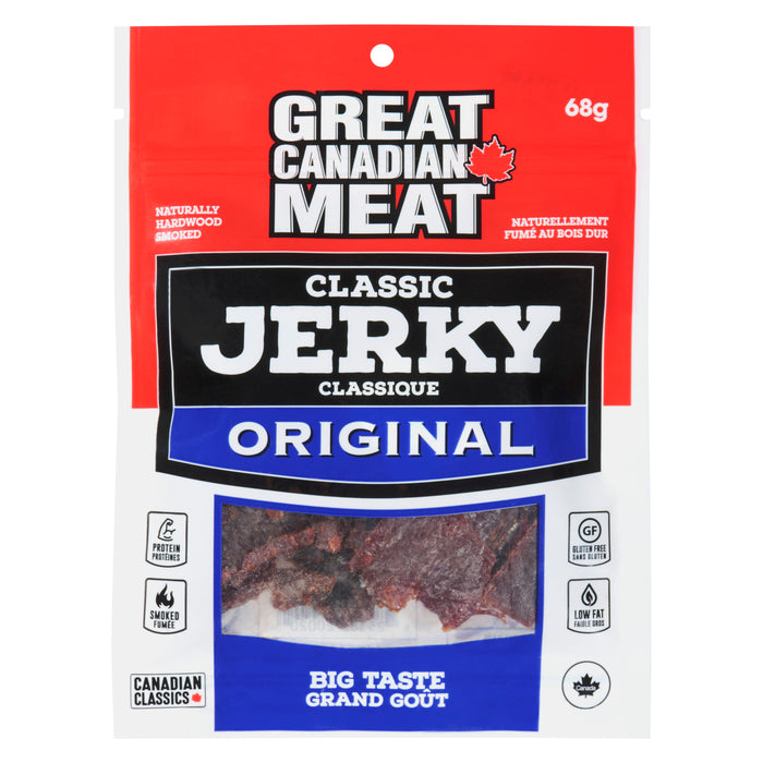 Great Canadian Meat Original Beef Jerky, 68-g