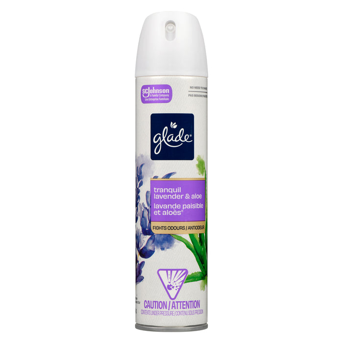 Glade Purificateur d'Air Lavande Paisible et Aloès, 226 g