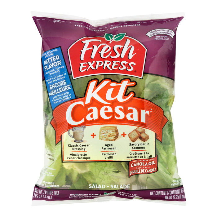 Ensemble Suprême à salade césar Fresh Express, 321 g