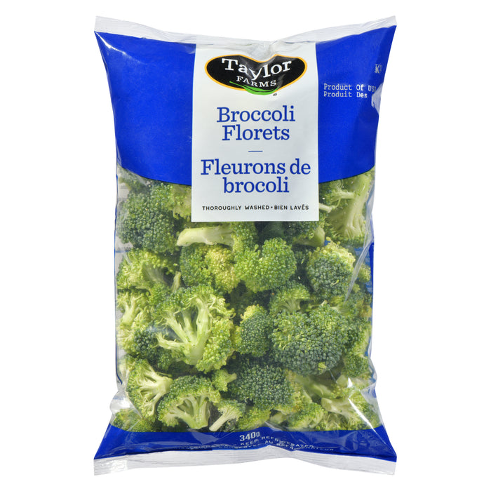 Taylor Farms Broccoli Florets, 340g