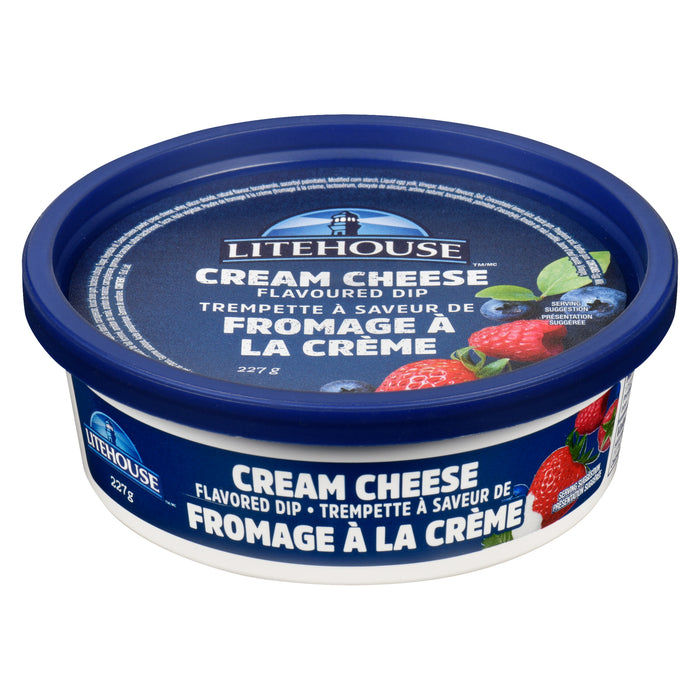 Litehouse trempette à saveur de fromage à la crème, 227 g