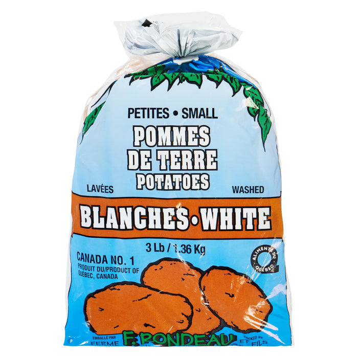 Ferme F. Rondeau et Fils Potatoes Washed White Small, 1.36 kg