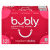 Bubly Boisson à Base d'Eau Pétillante Framboise, emballage de 12, 355 ml
