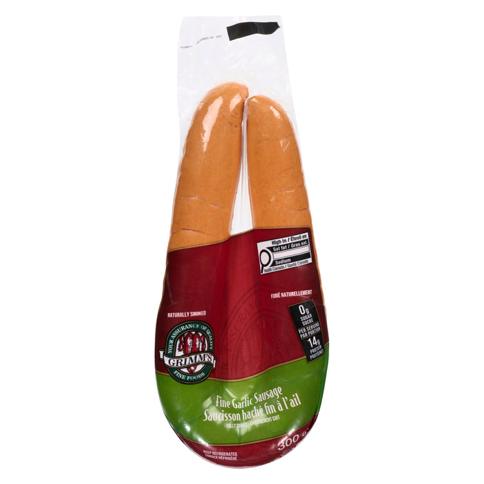 Grimm's Fine Foods Fine Garlic Sausage, 300-g