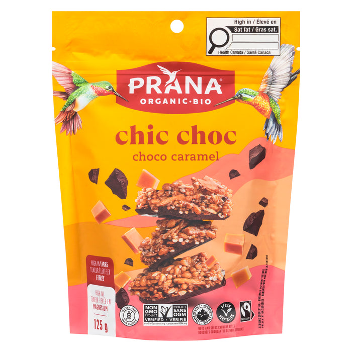 Prana Nuts and Seeds Choco Caramel Crunchy Bites, 125-g